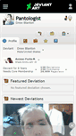 Mobile Screenshot of pantologist.deviantart.com