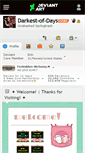 Mobile Screenshot of darkest-of-days.deviantart.com