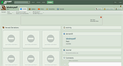 Desktop Screenshot of ishotmyself.deviantart.com