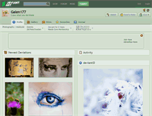 Tablet Screenshot of galen177.deviantart.com
