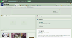 Desktop Screenshot of karisama.deviantart.com