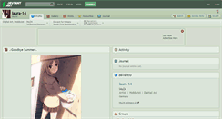 Desktop Screenshot of laura-14.deviantart.com