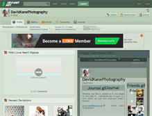 Tablet Screenshot of davidkanephotography.deviantart.com