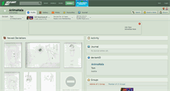 Desktop Screenshot of animamala.deviantart.com