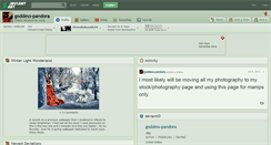 Desktop Screenshot of goddess-pandora.deviantart.com