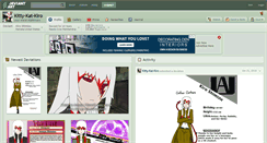 Desktop Screenshot of kitty-kat-kiro.deviantart.com