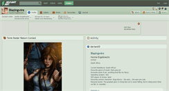 Desktop Screenshot of blazingwire.deviantart.com