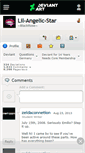 Mobile Screenshot of lil-angelic-star.deviantart.com