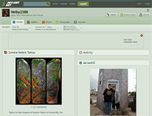 Tablet Screenshot of nelby2388.deviantart.com