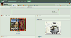 Desktop Screenshot of kaeljia.deviantart.com