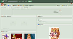 Desktop Screenshot of ffhj.deviantart.com