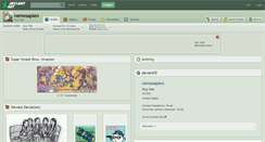 Desktop Screenshot of nemosapien.deviantart.com
