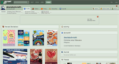 Desktop Screenshot of desolatedwraith.deviantart.com