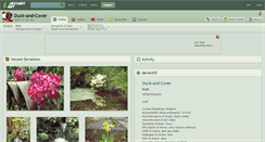 Desktop Screenshot of duck-and-cover.deviantart.com