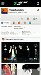 Mobile Screenshot of musubimaru.deviantart.com