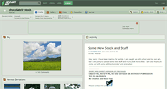 Desktop Screenshot of chocolateir-stock.deviantart.com