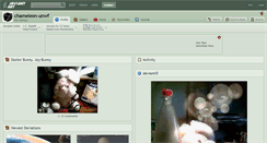Desktop Screenshot of chameleon-unwf.deviantart.com