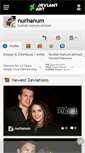 Mobile Screenshot of nurhanum.deviantart.com