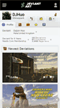 Mobile Screenshot of djhuo.deviantart.com