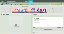 Desktop Screenshot of angel00101.deviantart.com
