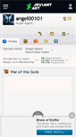 Mobile Screenshot of angel00101.deviantart.com