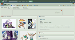Desktop Screenshot of blair3232.deviantart.com