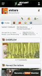 Mobile Screenshot of alebara.deviantart.com