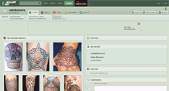 Desktop Screenshot of natebeavers.deviantart.com