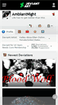 Mobile Screenshot of ambiantnight.deviantart.com
