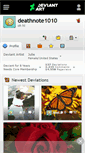 Mobile Screenshot of deathnote1010.deviantart.com