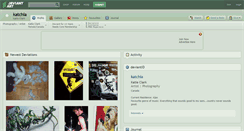 Desktop Screenshot of katchia.deviantart.com