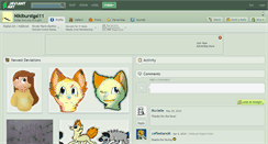 Desktop Screenshot of nikiburstgal11.deviantart.com