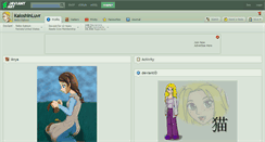 Desktop Screenshot of kaioshinluvr.deviantart.com
