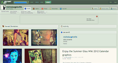 Desktop Screenshot of michelangelo456.deviantart.com