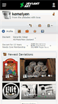 Mobile Screenshot of kemelyen.deviantart.com