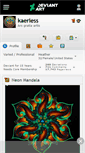 Mobile Screenshot of kaerless.deviantart.com