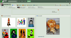 Desktop Screenshot of emorose123.deviantart.com
