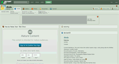 Desktop Screenshot of dtoda.deviantart.com