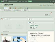 Tablet Screenshot of contestshipping.deviantart.com