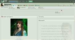 Desktop Screenshot of digitalgreen.deviantart.com