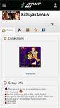 Mobile Screenshot of kazuyaxanna.deviantart.com
