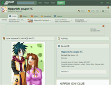 Tablet Screenshot of nipponichi-couple-fc.deviantart.com