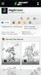 Mobile Screenshot of magikrunez.deviantart.com