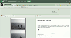Desktop Screenshot of misterx2000.deviantart.com