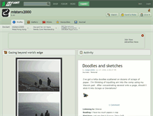Tablet Screenshot of misterx2000.deviantart.com
