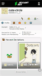 Mobile Screenshot of cute-circle.deviantart.com