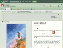 Tablet Screenshot of emichii.deviantart.com