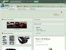Tablet Screenshot of peno1.deviantart.com