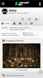 Mobile Screenshot of darbz.deviantart.com