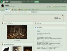 Tablet Screenshot of darbz.deviantart.com